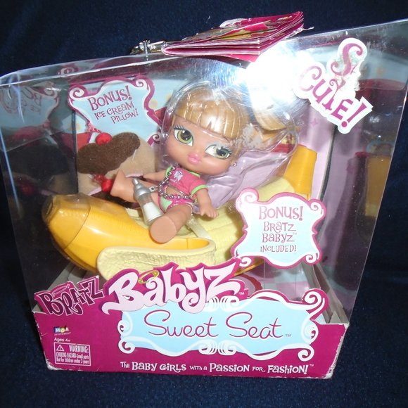 Bratz Babyz Sweet Seat Banana Split Lounge Baby Fianna - Picture 1 of 6